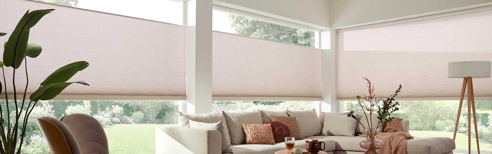 Sunway® Duette® en Plissé Shades – de 4e gratis! Sunway® Duette® en Plissé Shades – de 4e gratis!